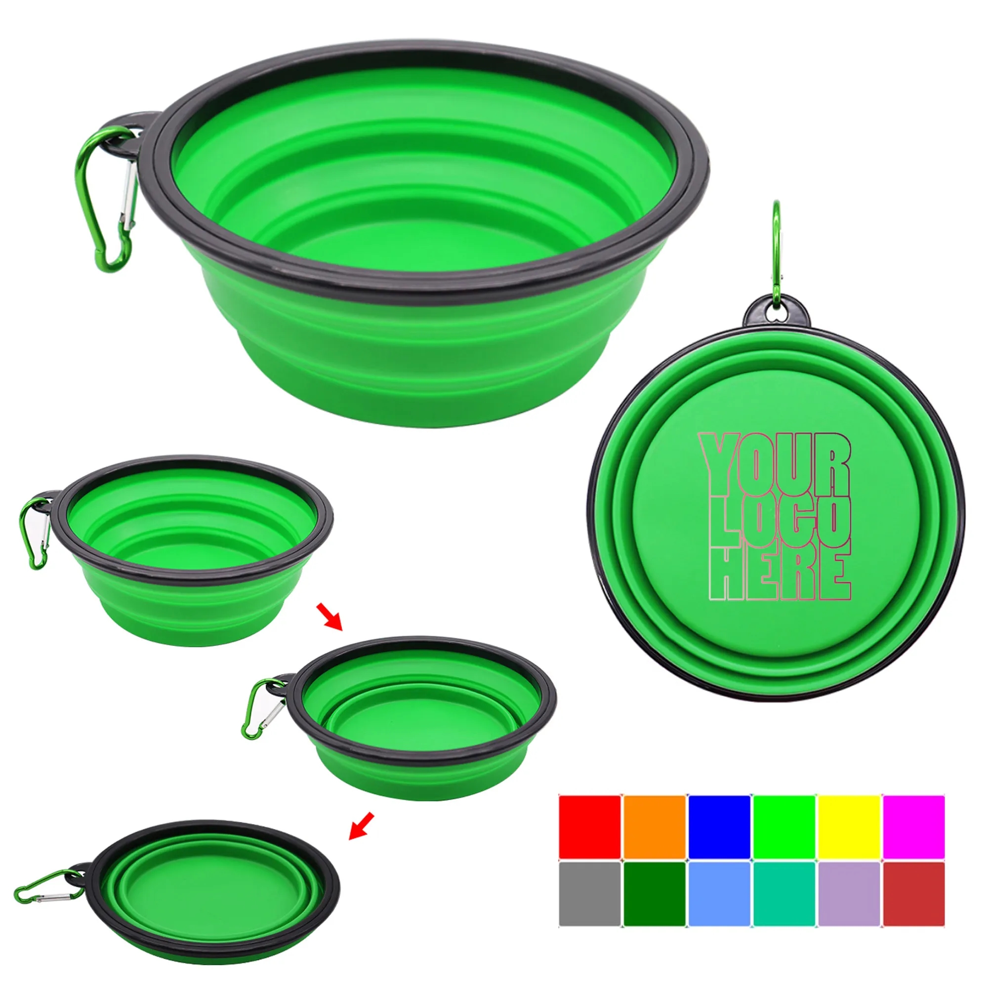 Pet Folding Silicone Bowl 1