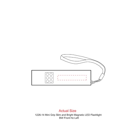 Mini Grip Slim and Bright Magnetic LED Flashlight 22