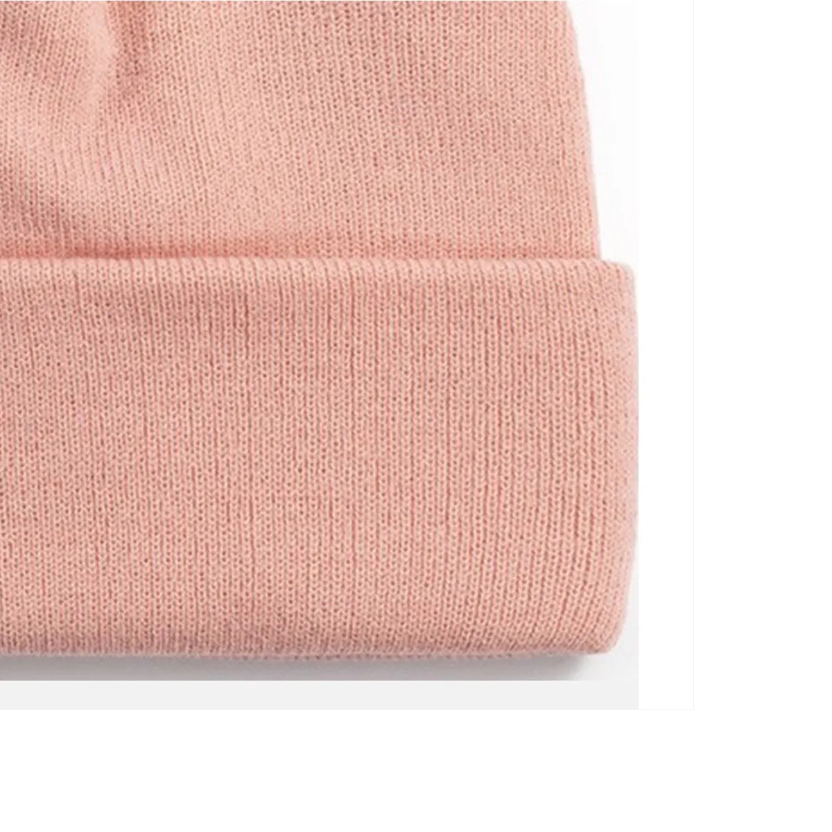 Winter warm earmuffs Thermal Reversible Knit Cuffed Beanie 4