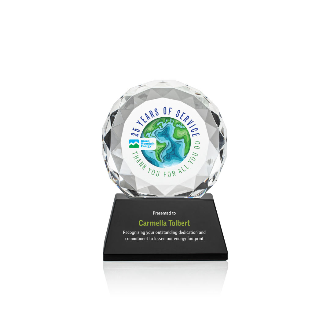 Seville VividPrint™ Award on Entwhistle Base - Black 8