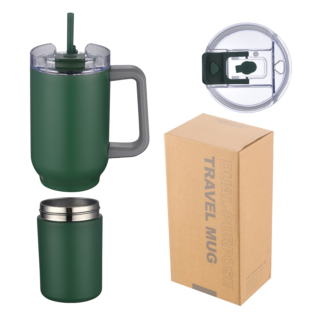 ArticFire 21oz Travel Mug with Handle & 12oz Convertible Base 11