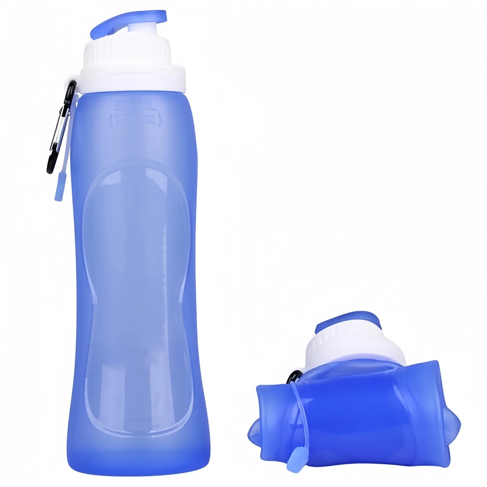 17OZ Collapsible Silicone Water Bottle 7