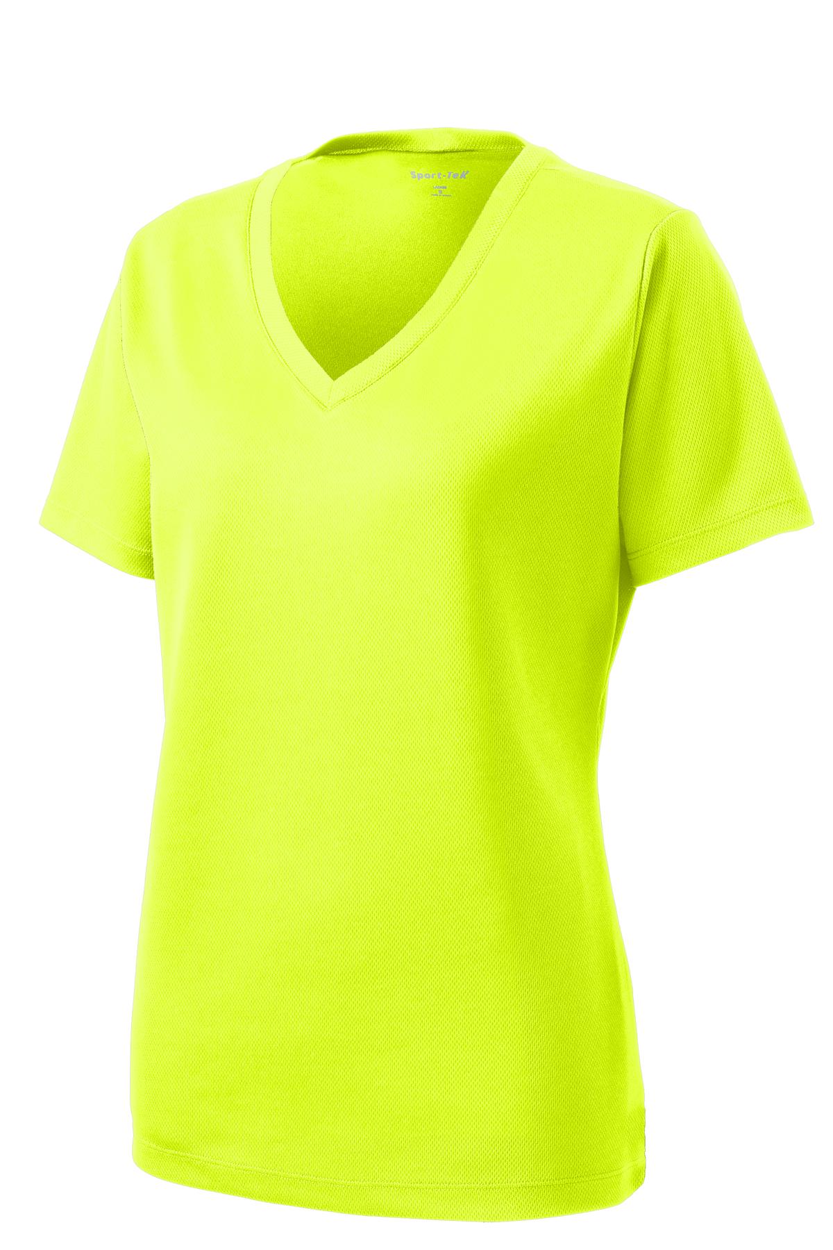 Sport-Tek Women's PosiCharge RacerMesh V-Neck Tee. LST340 85