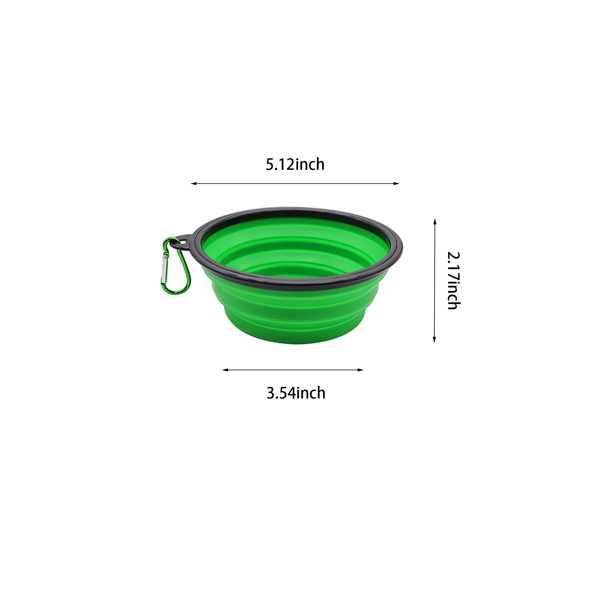 Portable Foldable Pet Bowl MOQ 100PCS 2