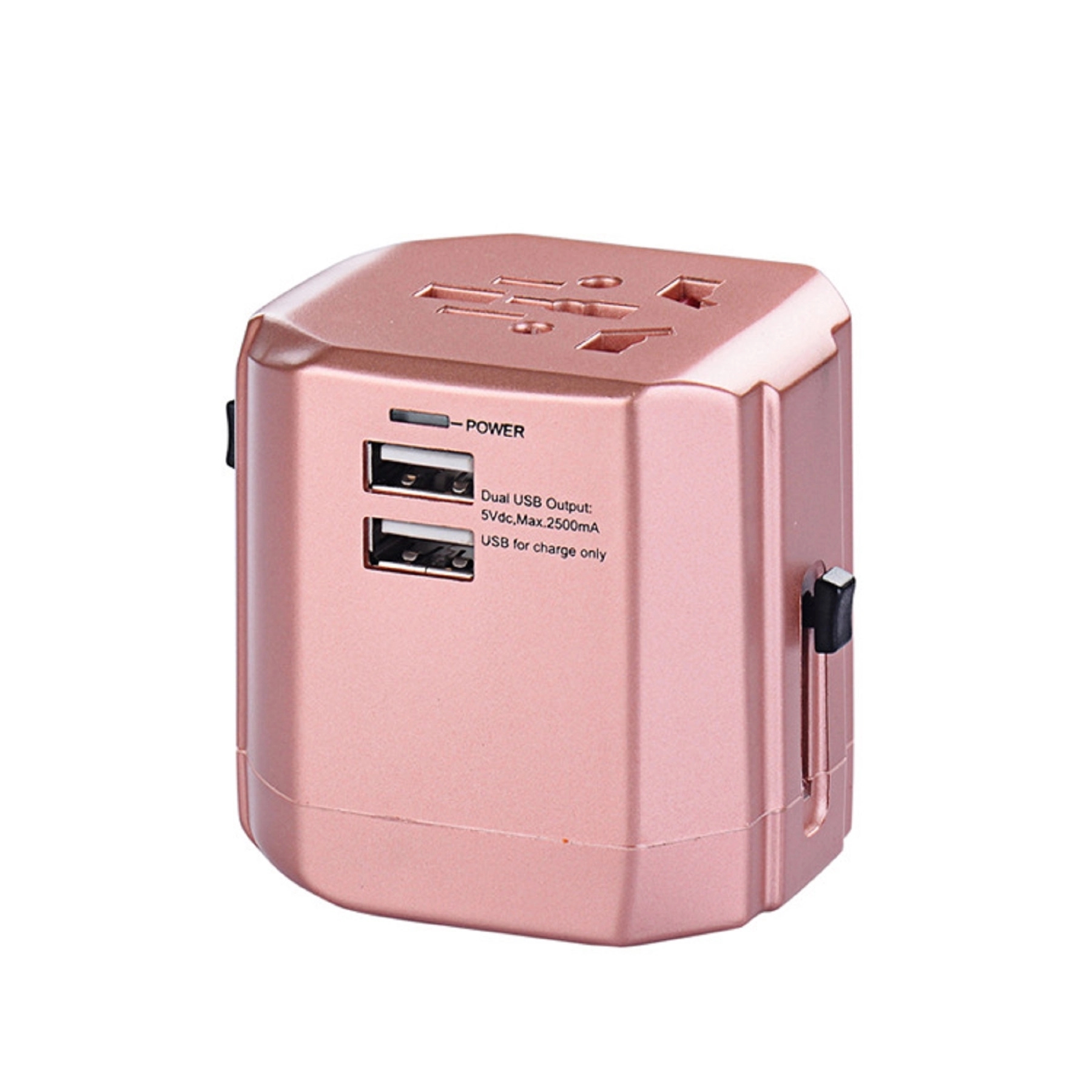 World Travel Adapter Plug with 2 USB Ports 7