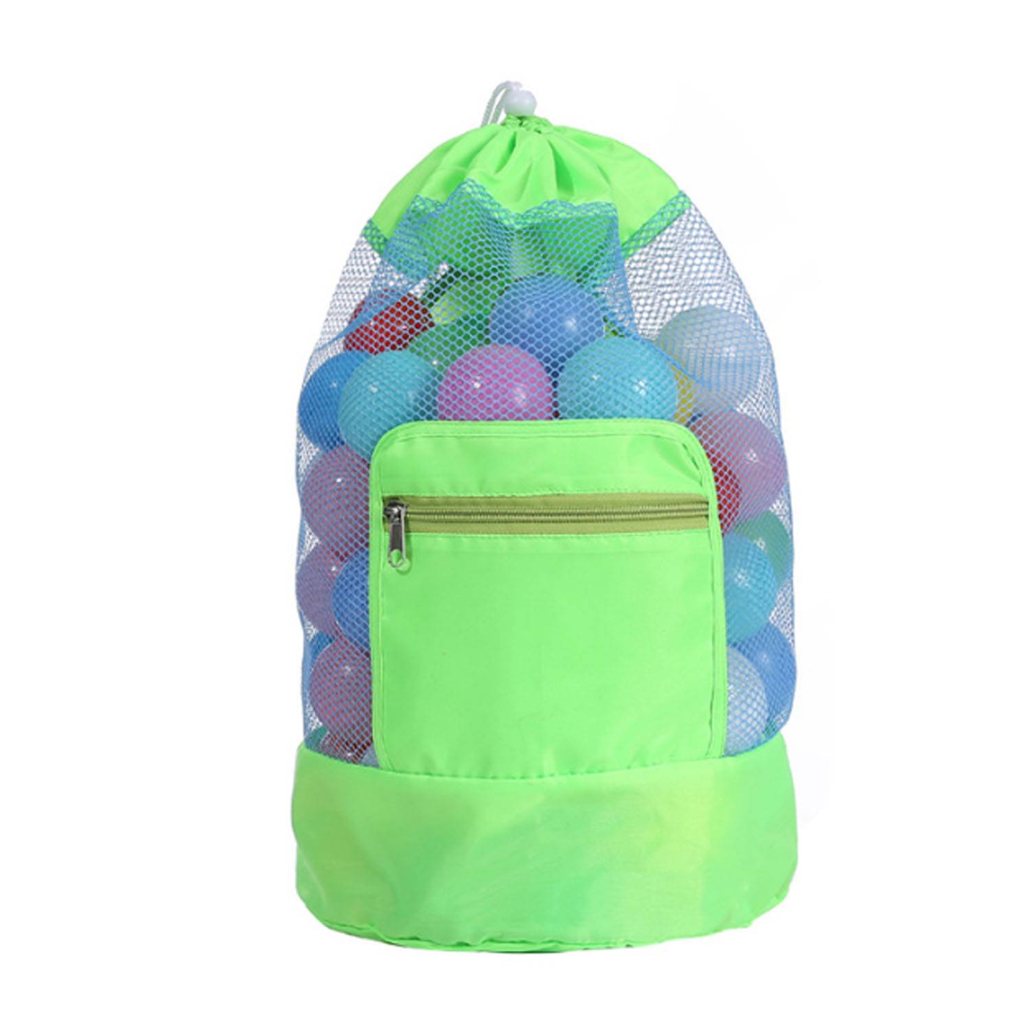 Large Beach Drawstring Backpack 6