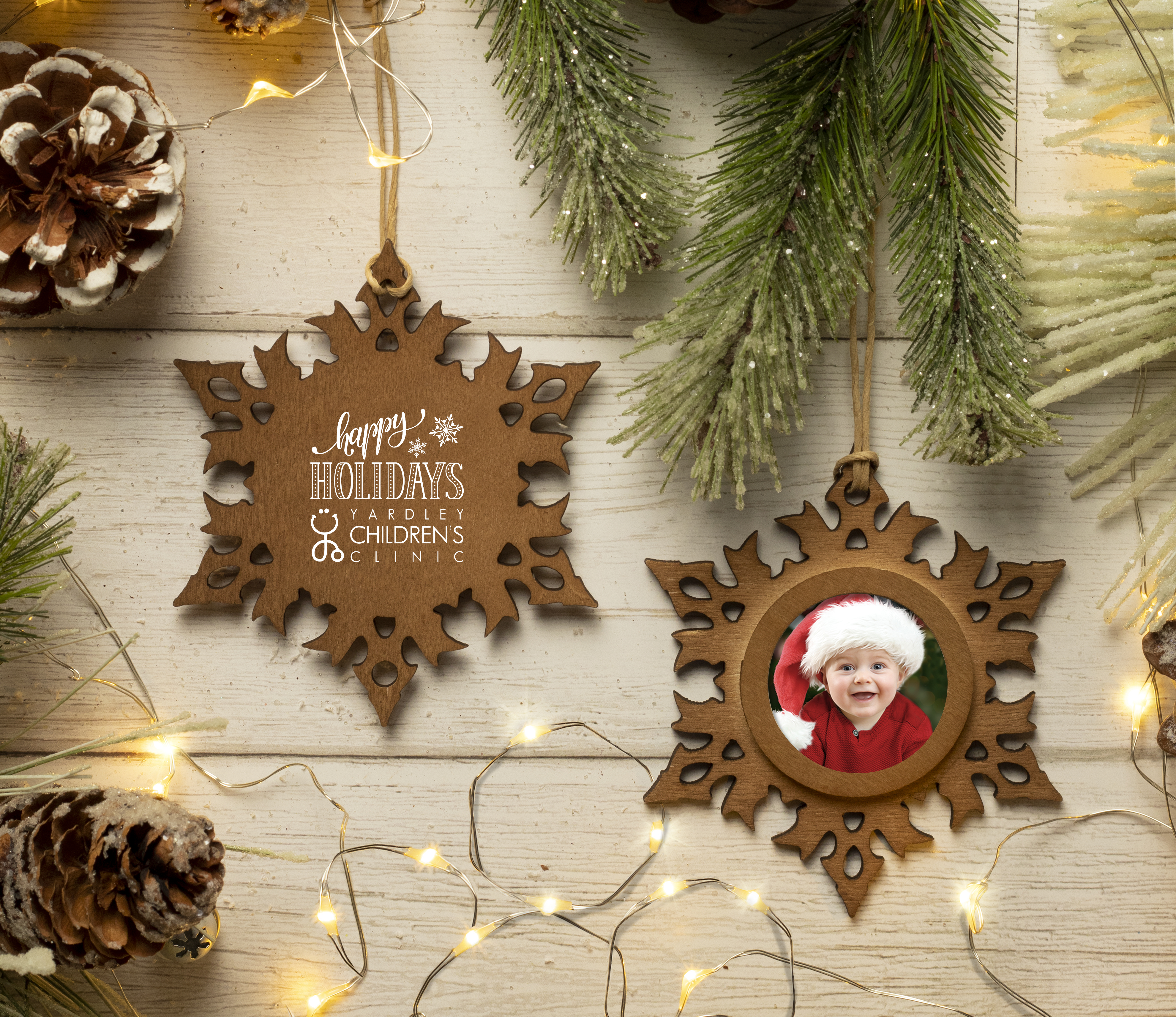 Wood Photo Ornament 3