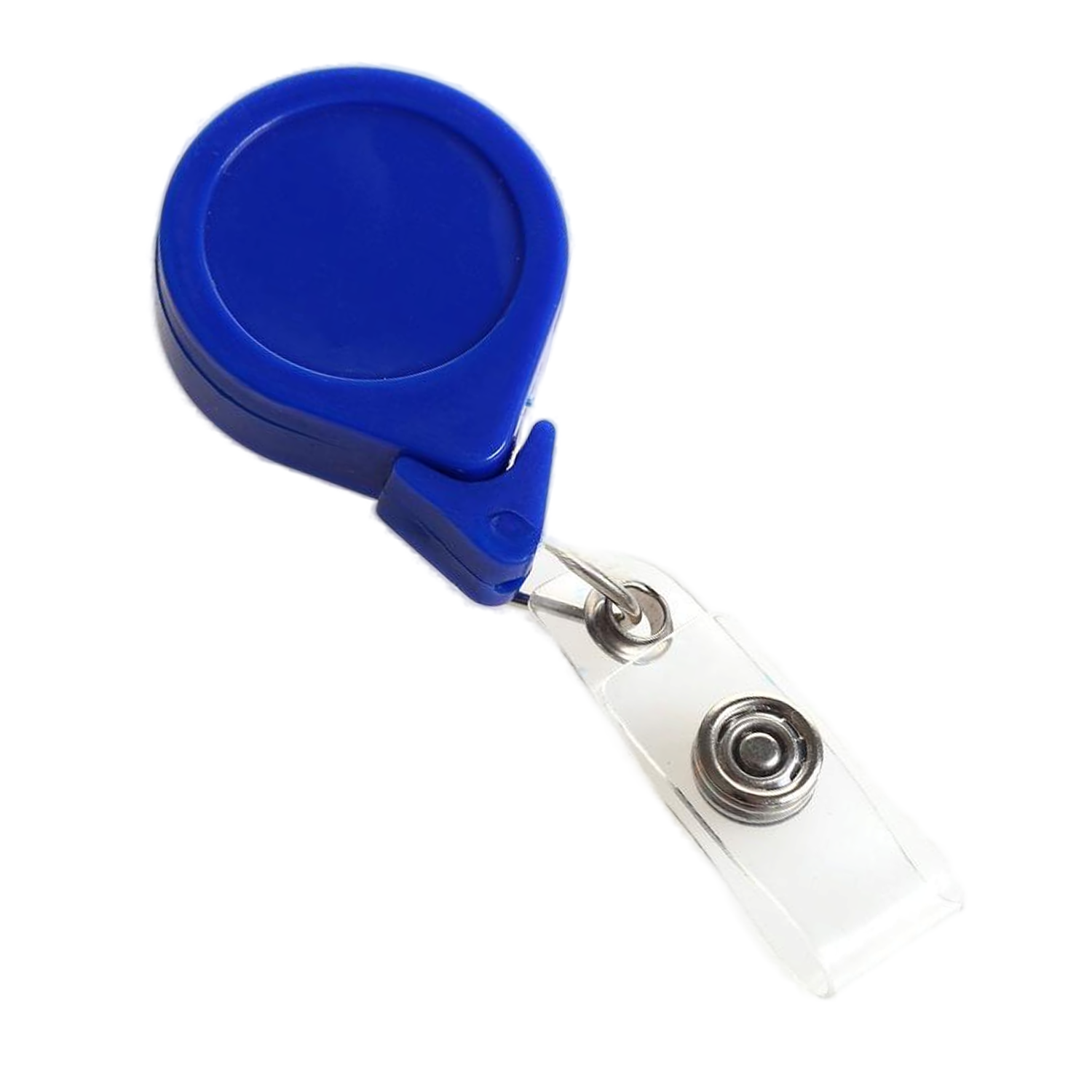 1.2"x3.1" anti twist retractable logo Name ID Badge Holder 1