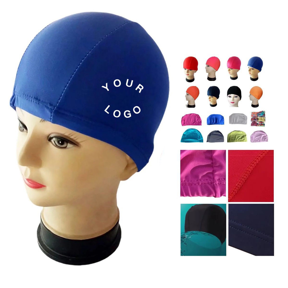 Lightweight Swim Cap for Adults and Youth 3