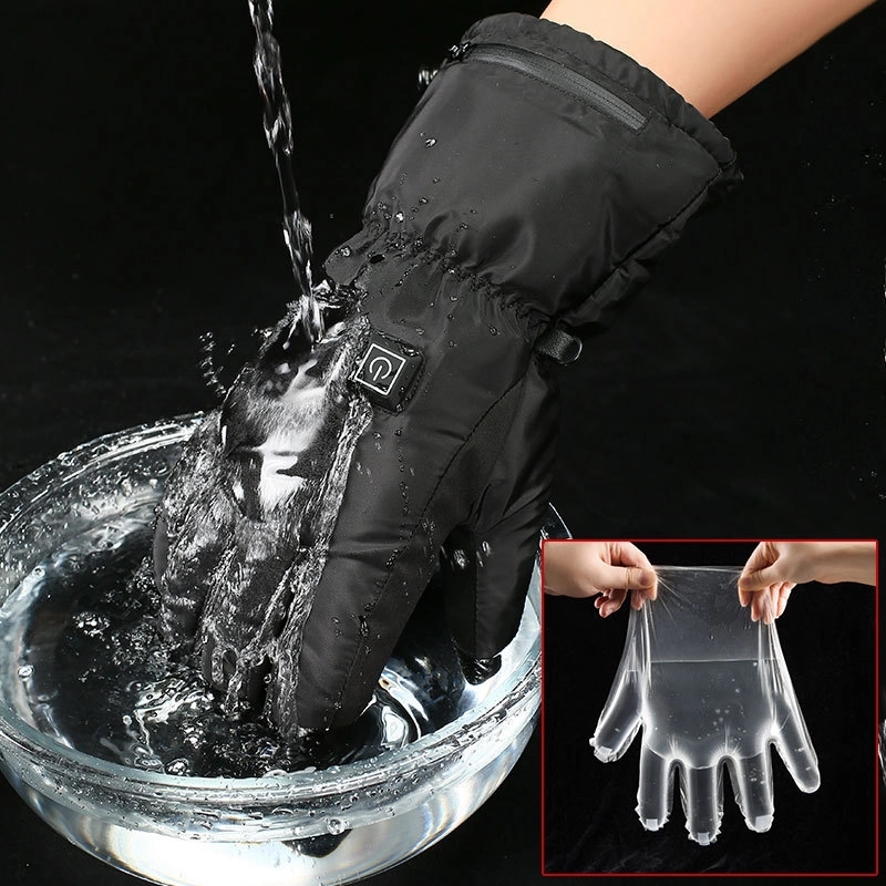 Waterproof Touch Screen Electric Heated Gloves 1