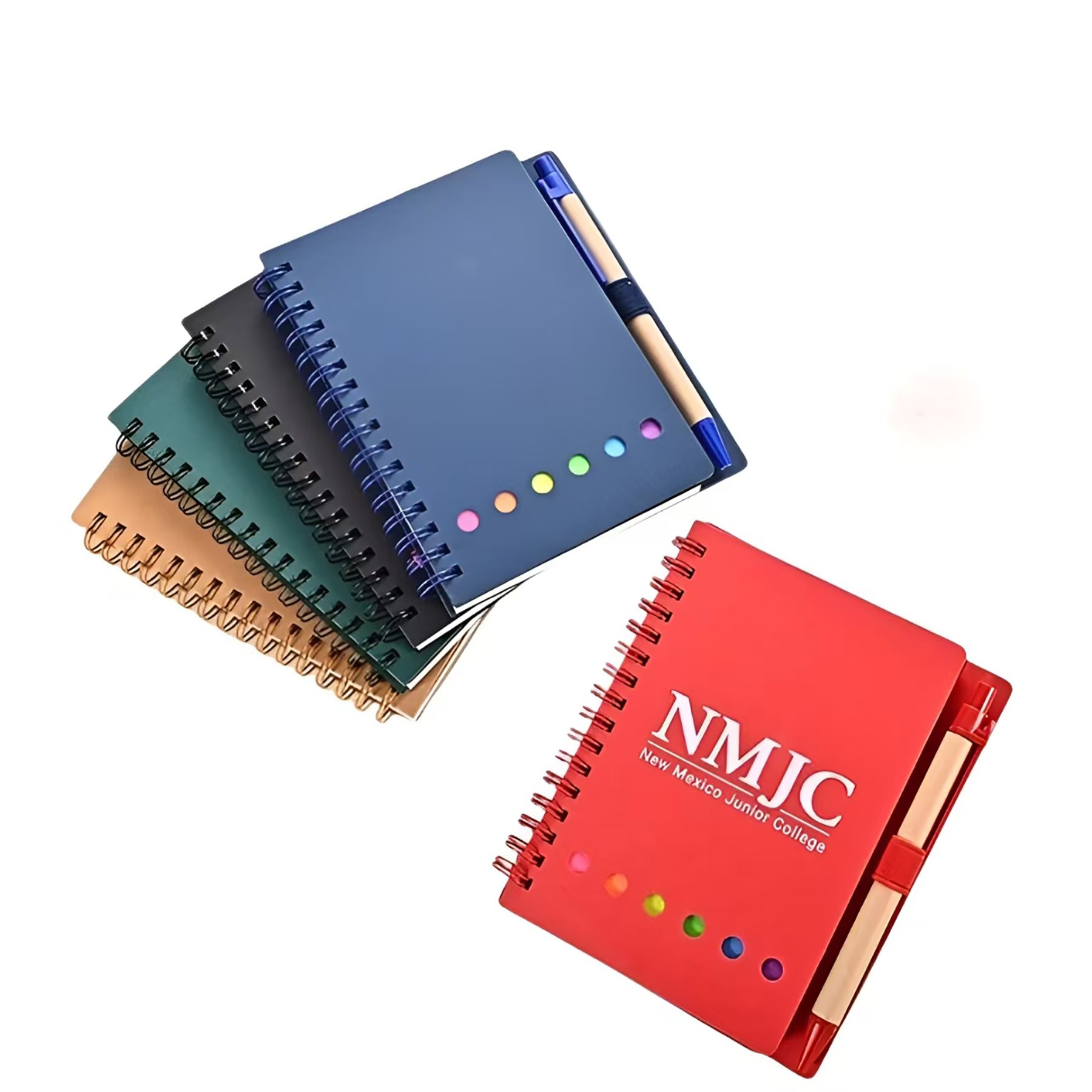 Spiral Notebook Steno Pads With Pen 2