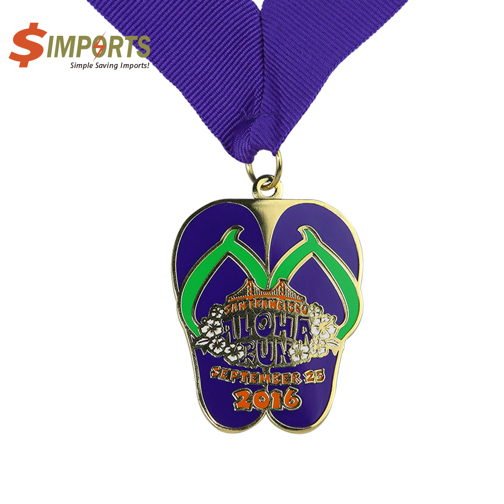 Zinc Alloy Imitation Cloisonné Medal (Simports)
