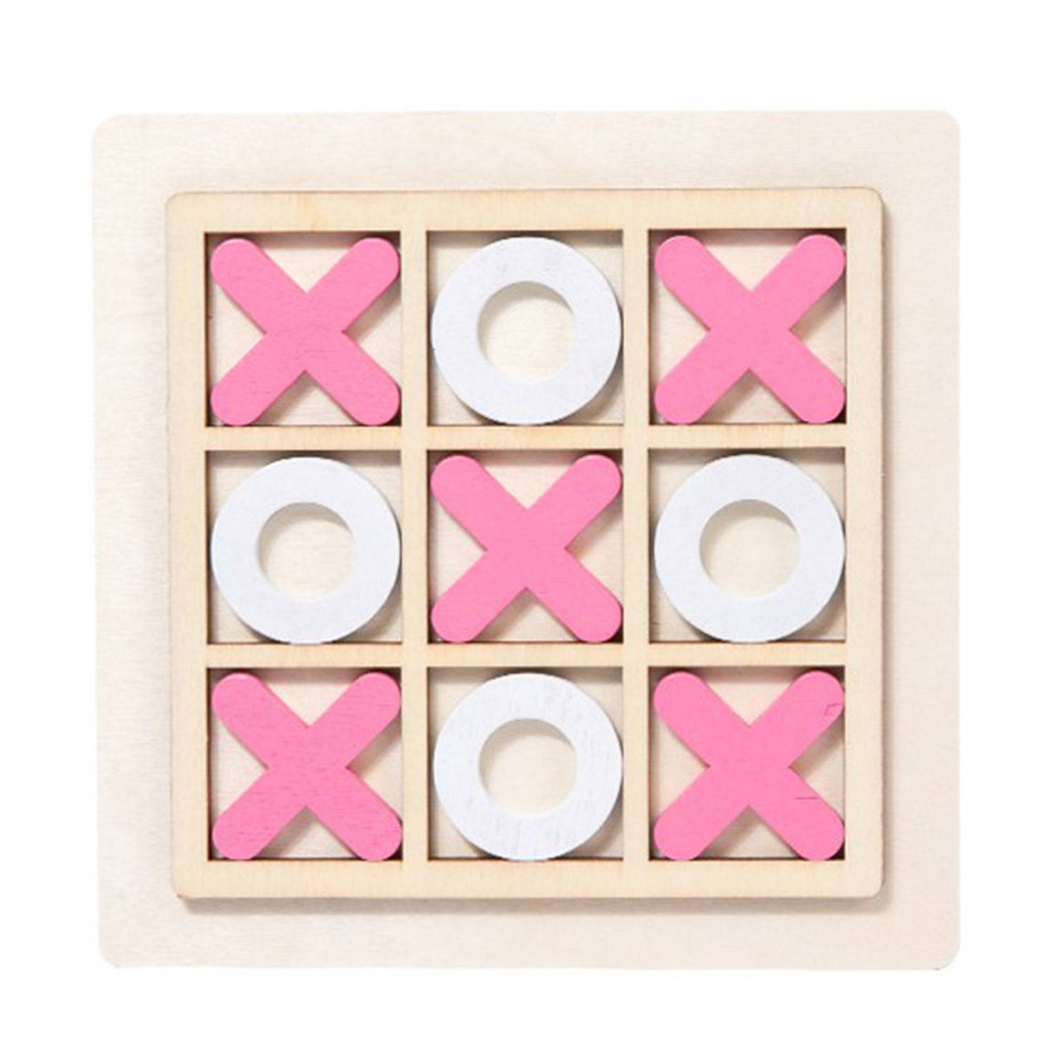 Nine-square wooden chessboard 5