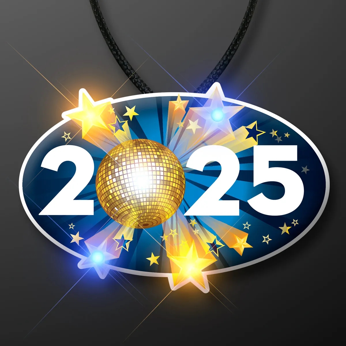 2025 New Year's Eve Blinky Necklace 1