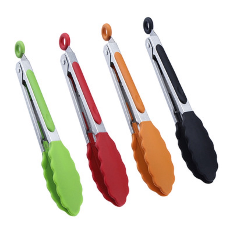 Food Grade Silicone Kitchen Tongs 2