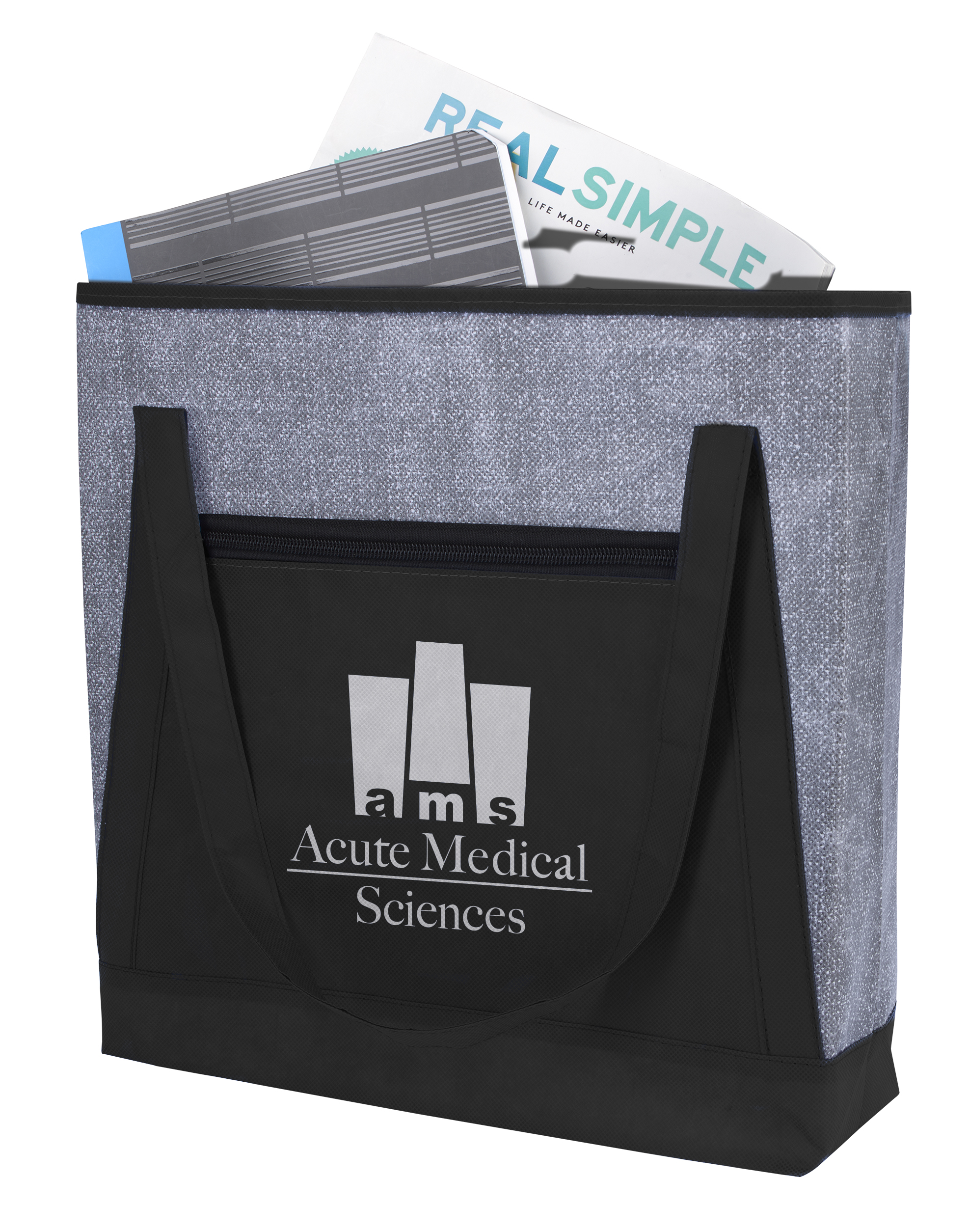 Good Value™ Heathered RPET Non-Woven Tote 33