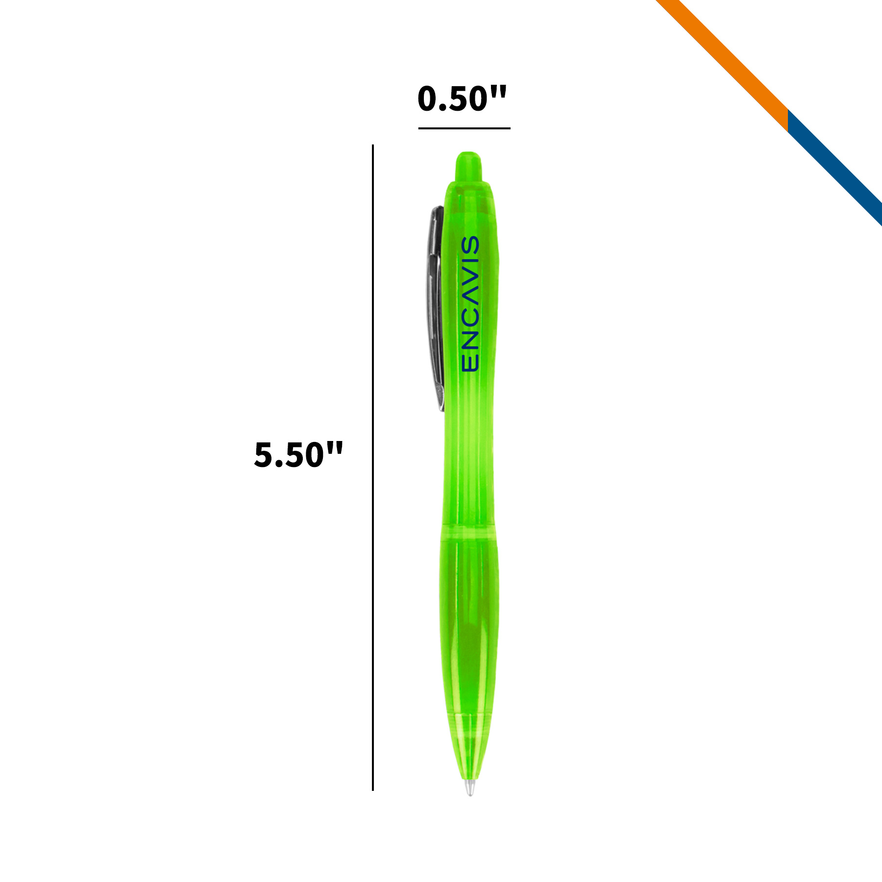 FlowTip Recycled Curvy Pen 10