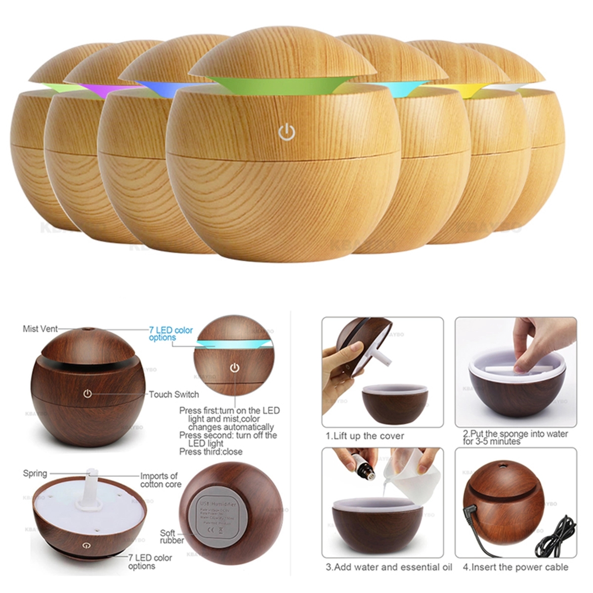 USB Essential Oil Diffuser 1