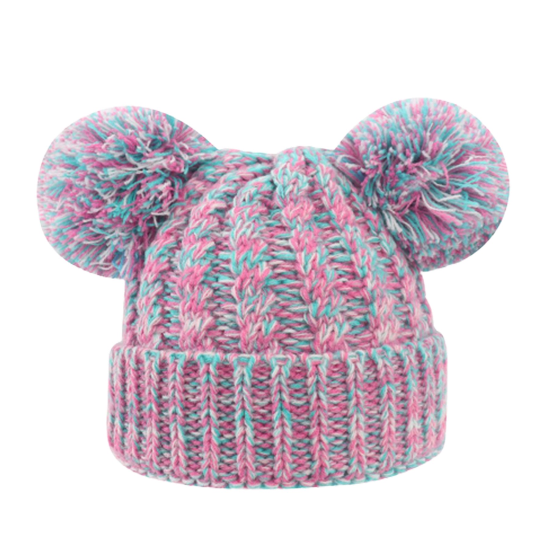 Pom-Pom Knitted Hat 6
