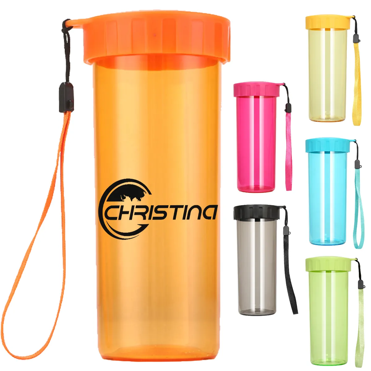 430ml Anti-Fall Portable Minimalist Water Cup With Rope 2