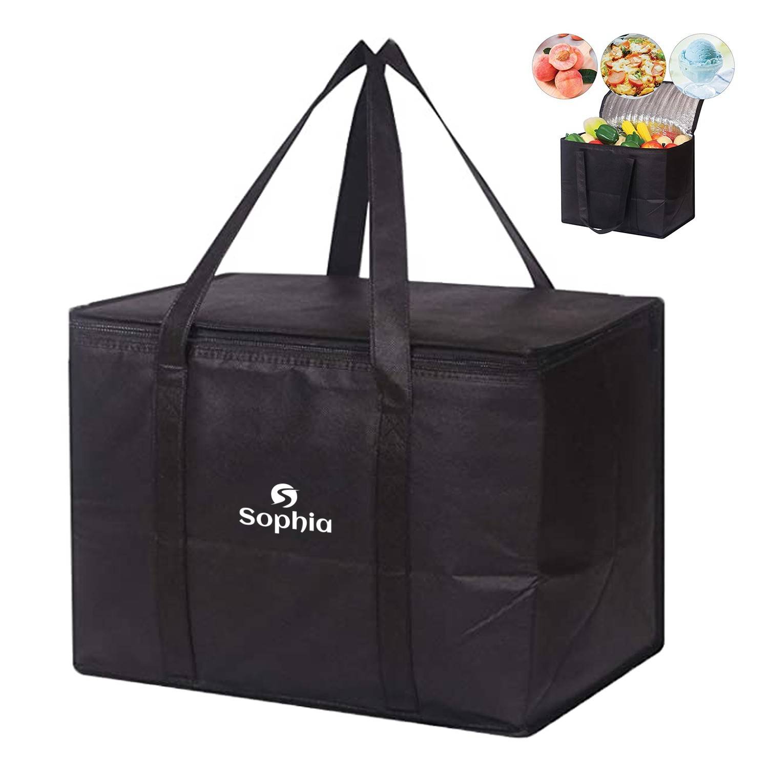 Reusable Insulated Grocery Cooler Bag 2