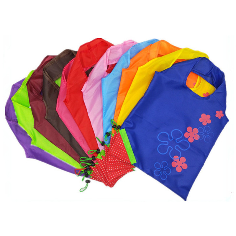 Creative Foldable Strawberry Bag 1