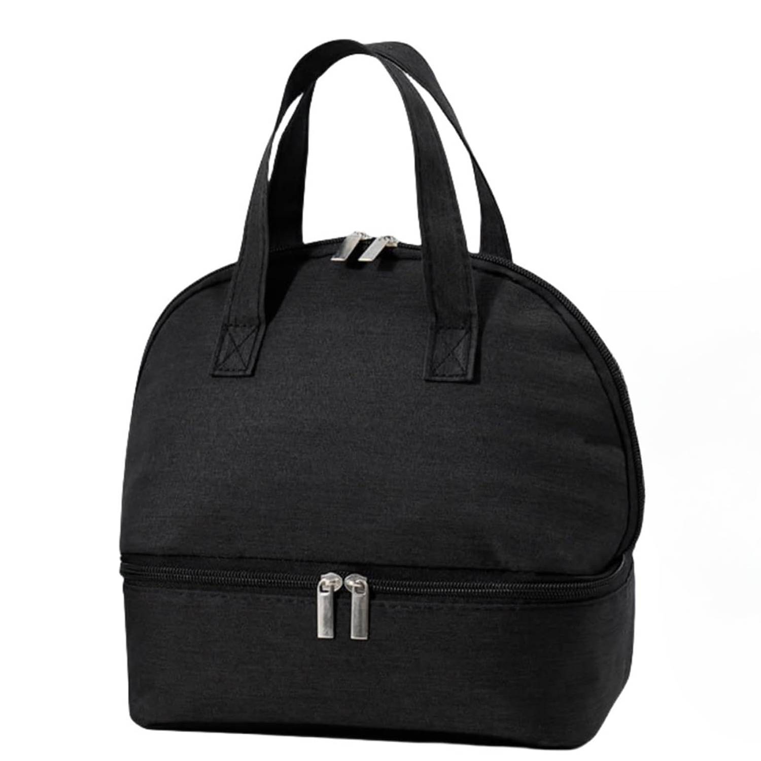 Double Layer Oxford Cooler Lunch Tote Bag for Picnic Travel 5