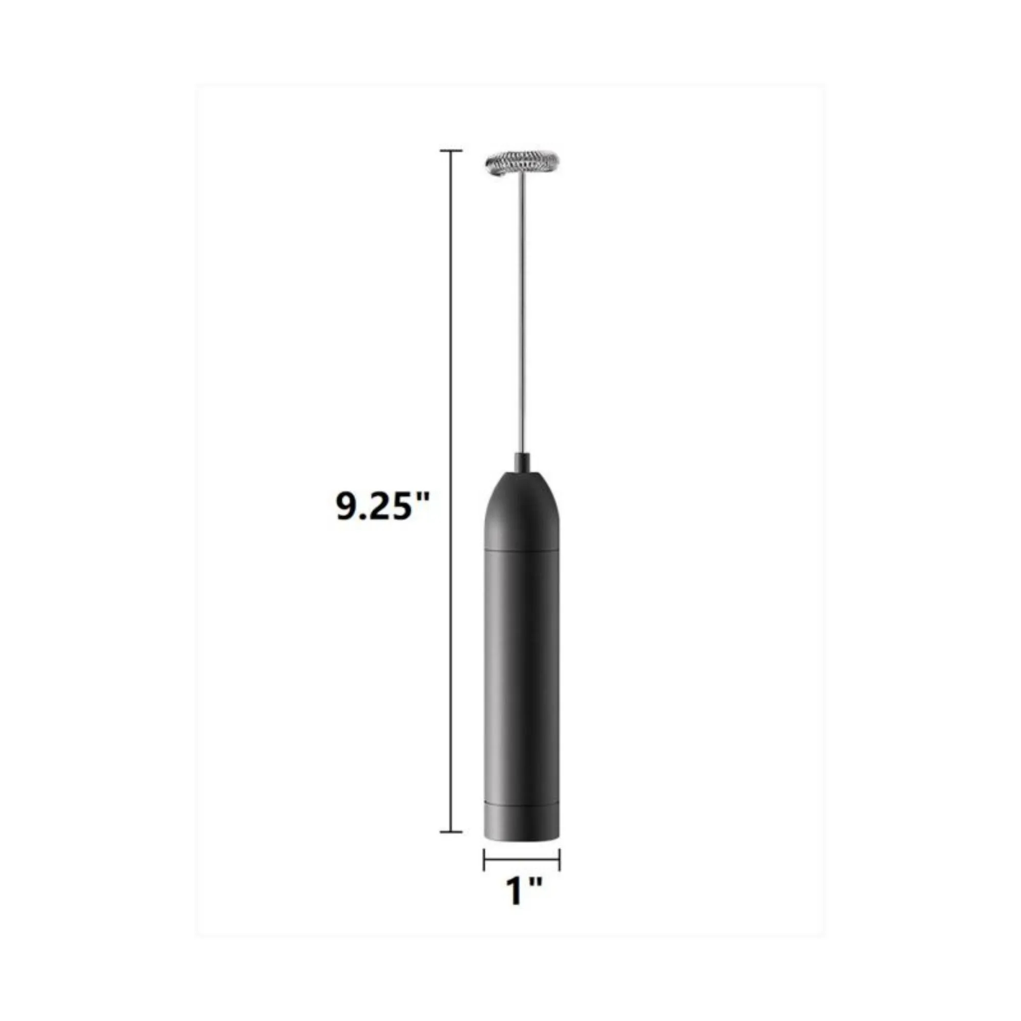 Electric Aluminum Alloy Egg Beater Milk Frother 2