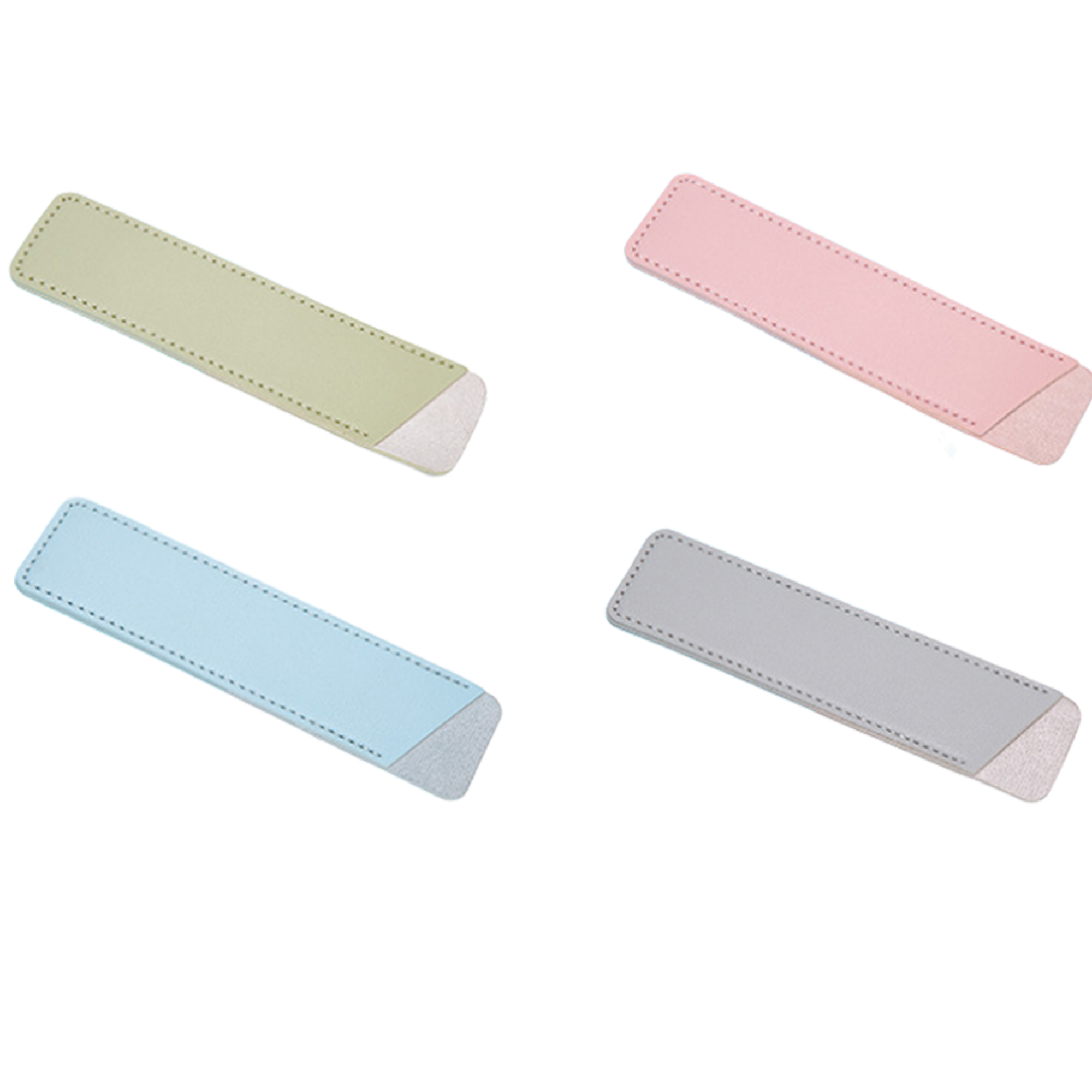 PU Leather Soft Pen Sleeve Pouch 2