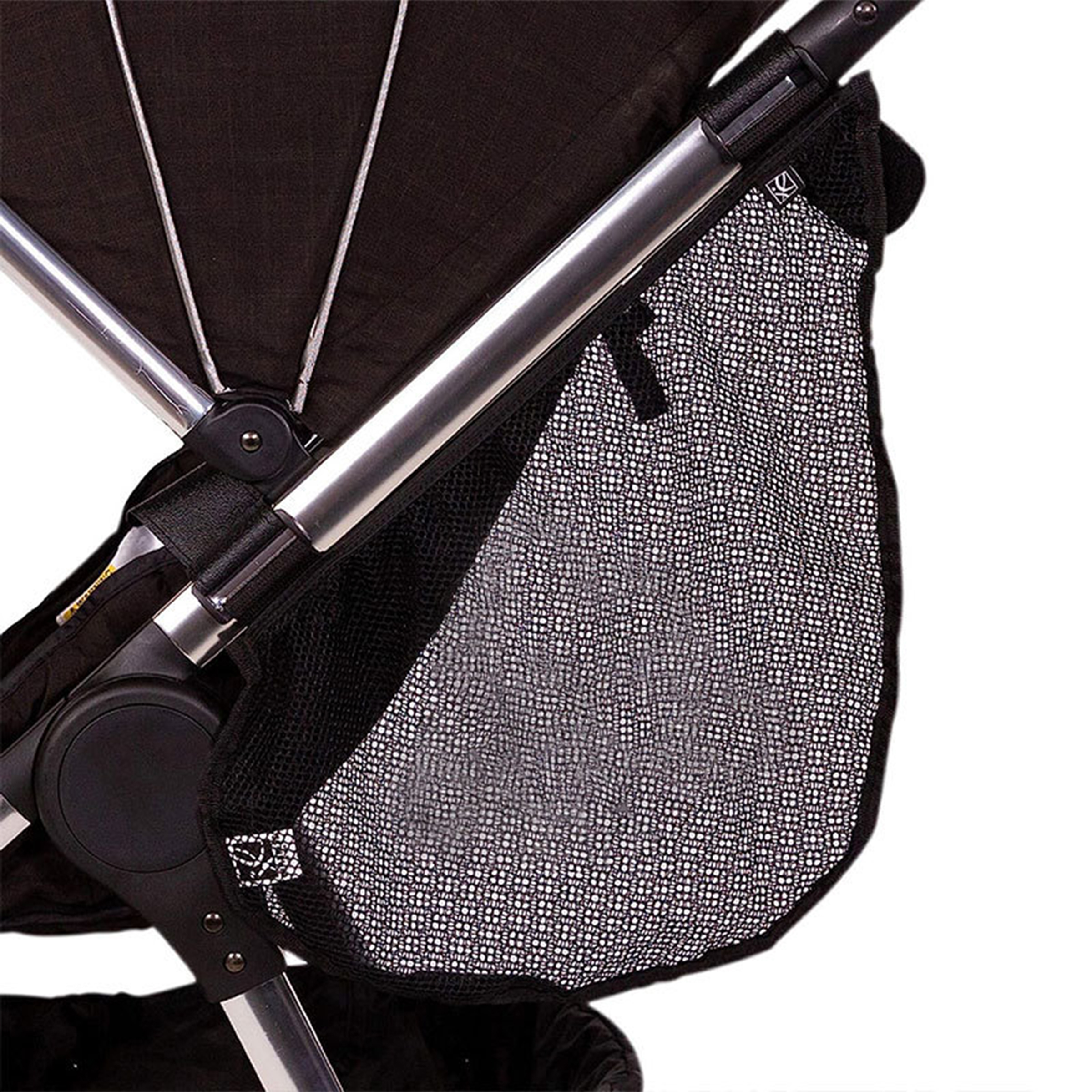 Nylon Large Capacity Baby Stroller Storage Mesh Bag 4