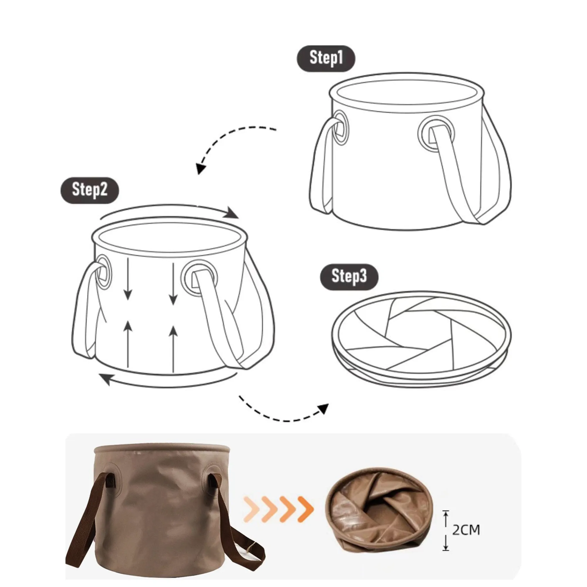 Large Capacity Collapsible Outdoor Water Storage Container 2