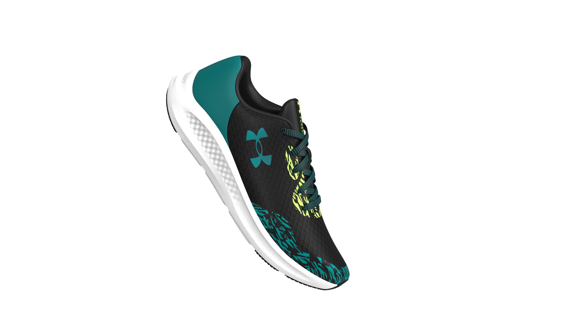 Boys' Grade School UA Charged Pursuit 3 Wild Running Shoes 2