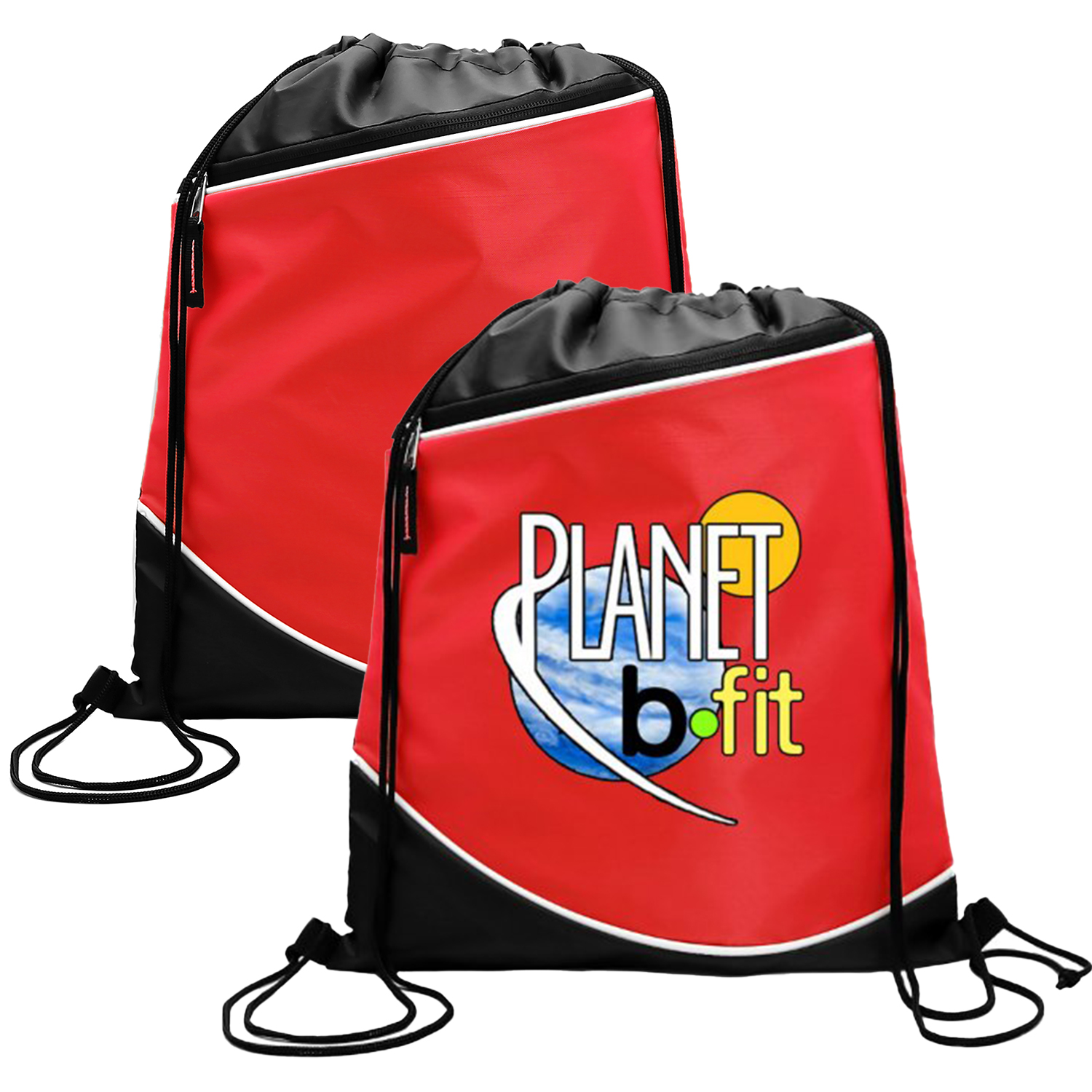 210D Polyester Drawstring Backpack