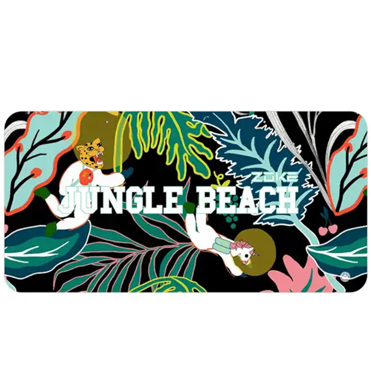 30″ X 60″ Sublimated Silk Touch Velour Beach Towel 5