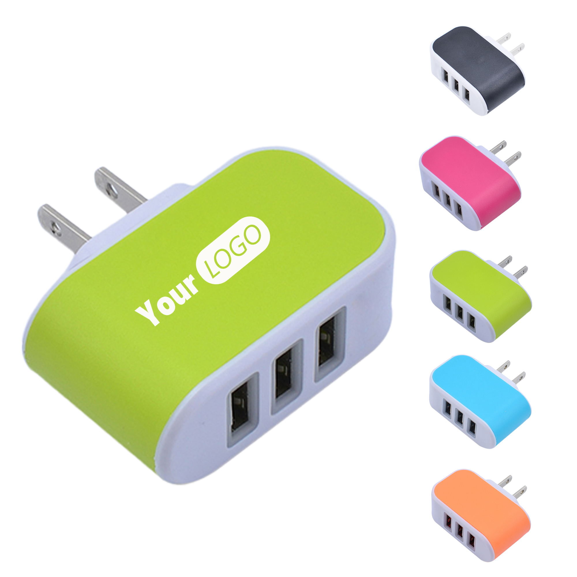 3-Port USB Wall Charger 5