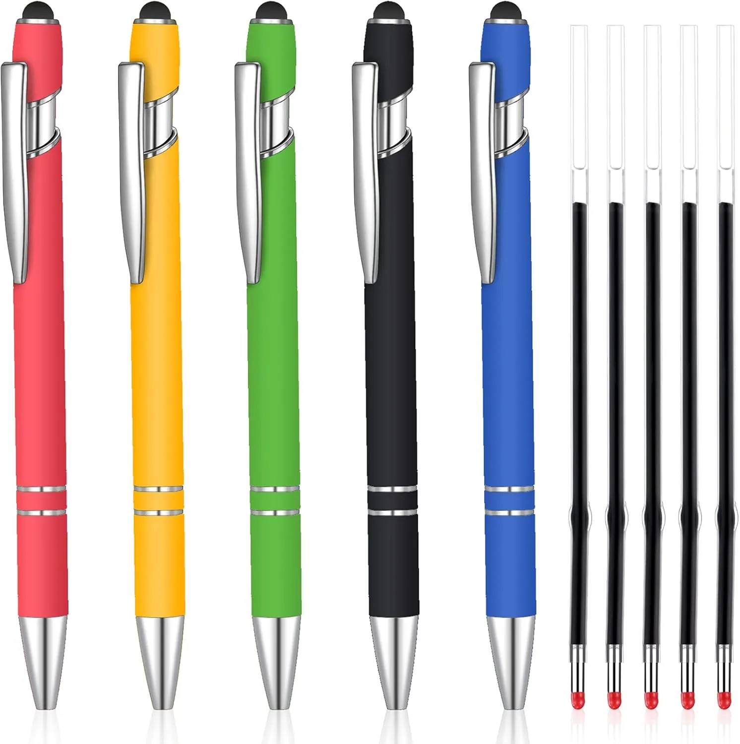 Pen With Soft Rubberized Grip 15