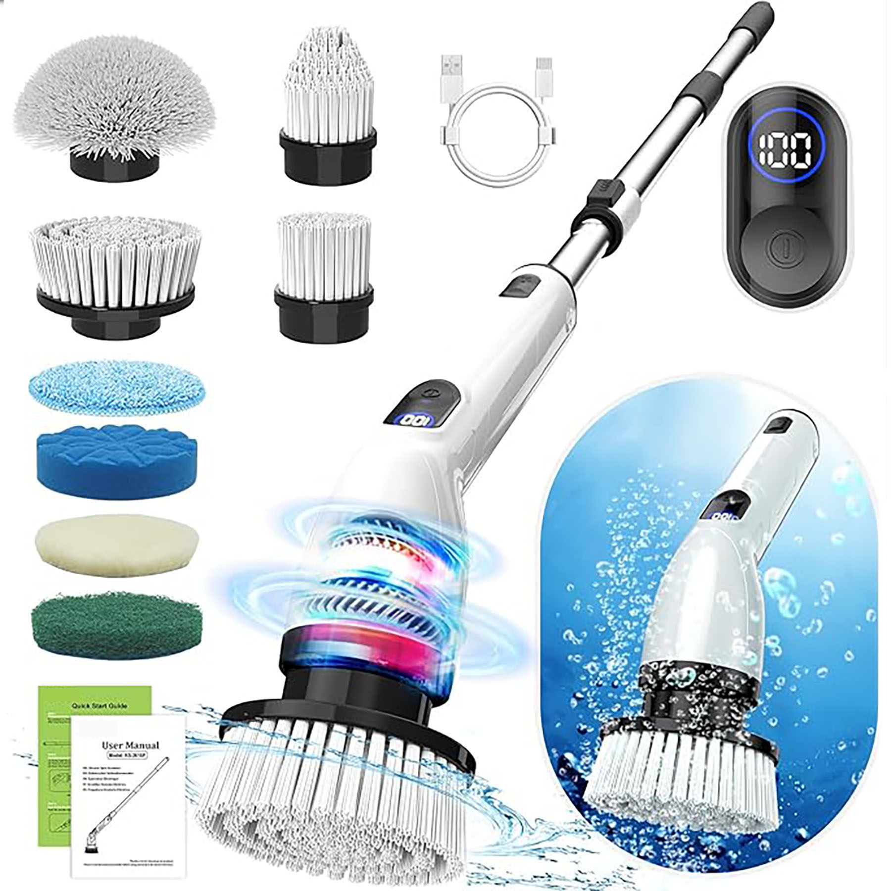 Electric Spin Scrubber 4