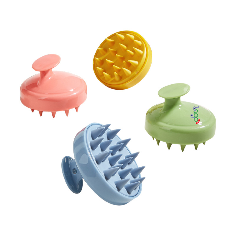 Dry-Wet Home Soft Silicone Baby Shampoo Brush 1