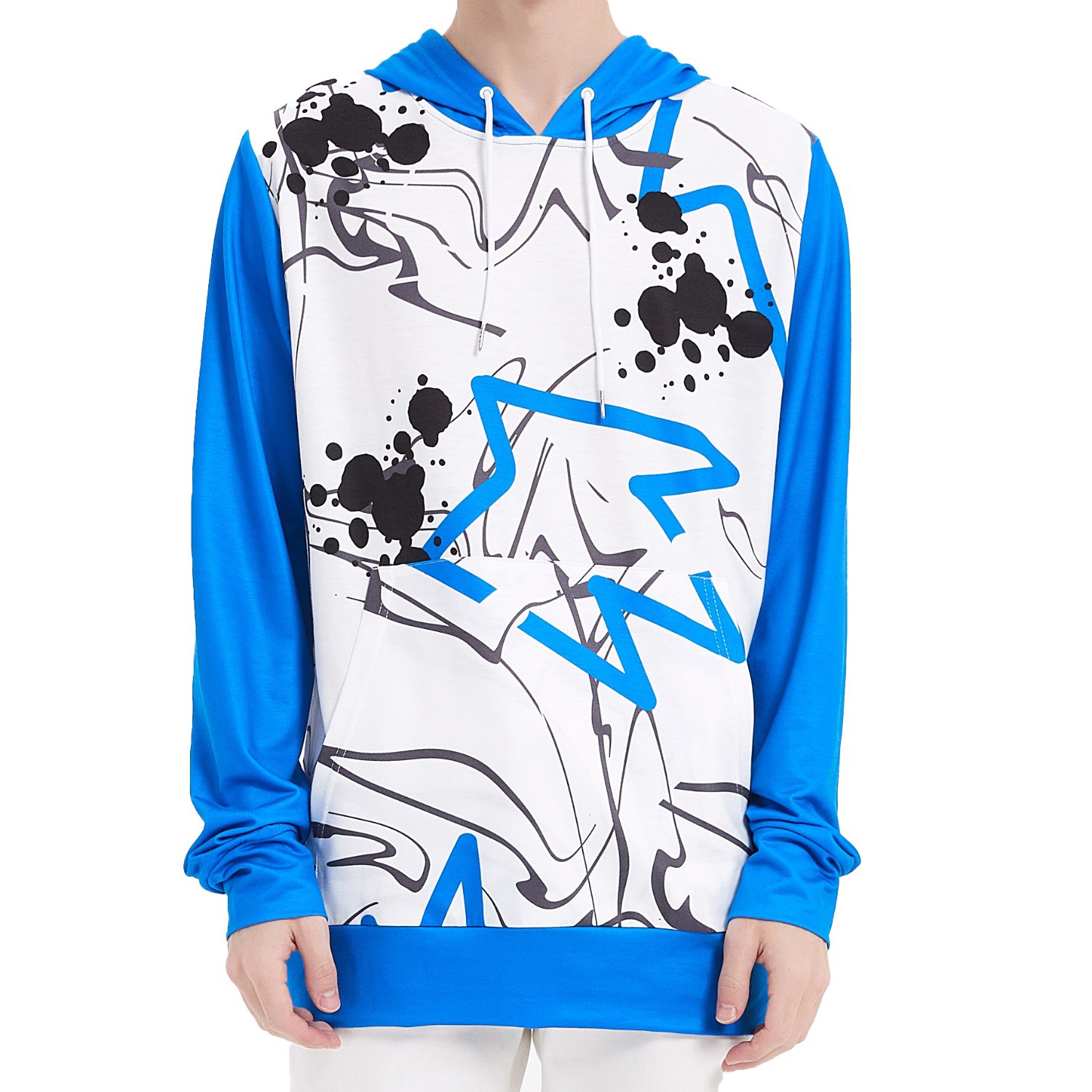 250G Fleece Men's Pullover Hoodies w/ 2 Pockets, Creaseproof 4