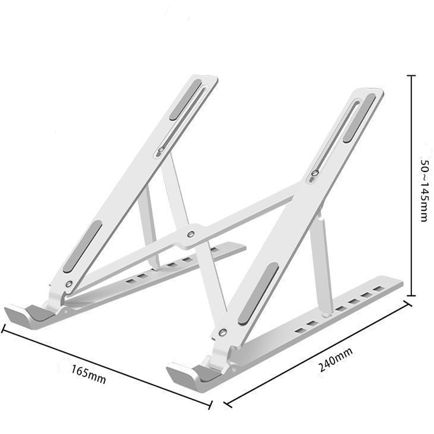Foldable Laptop Plastic Stand 1