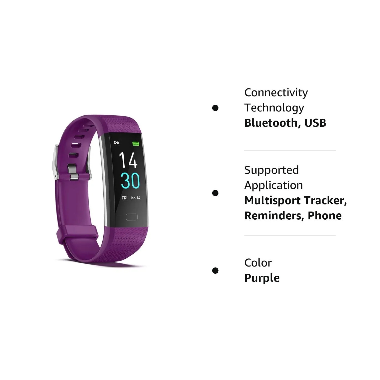 Fitness Tracker Smart Watch 4