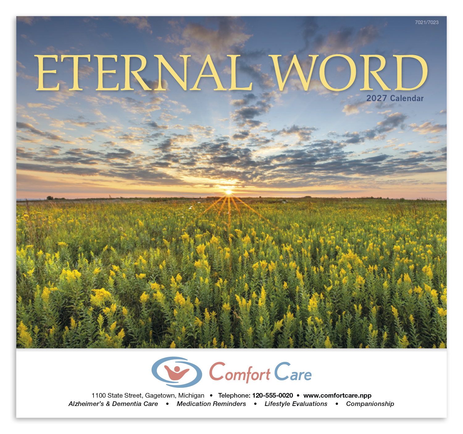 Good Value™ Eternal Word - Stapled Calendar 30