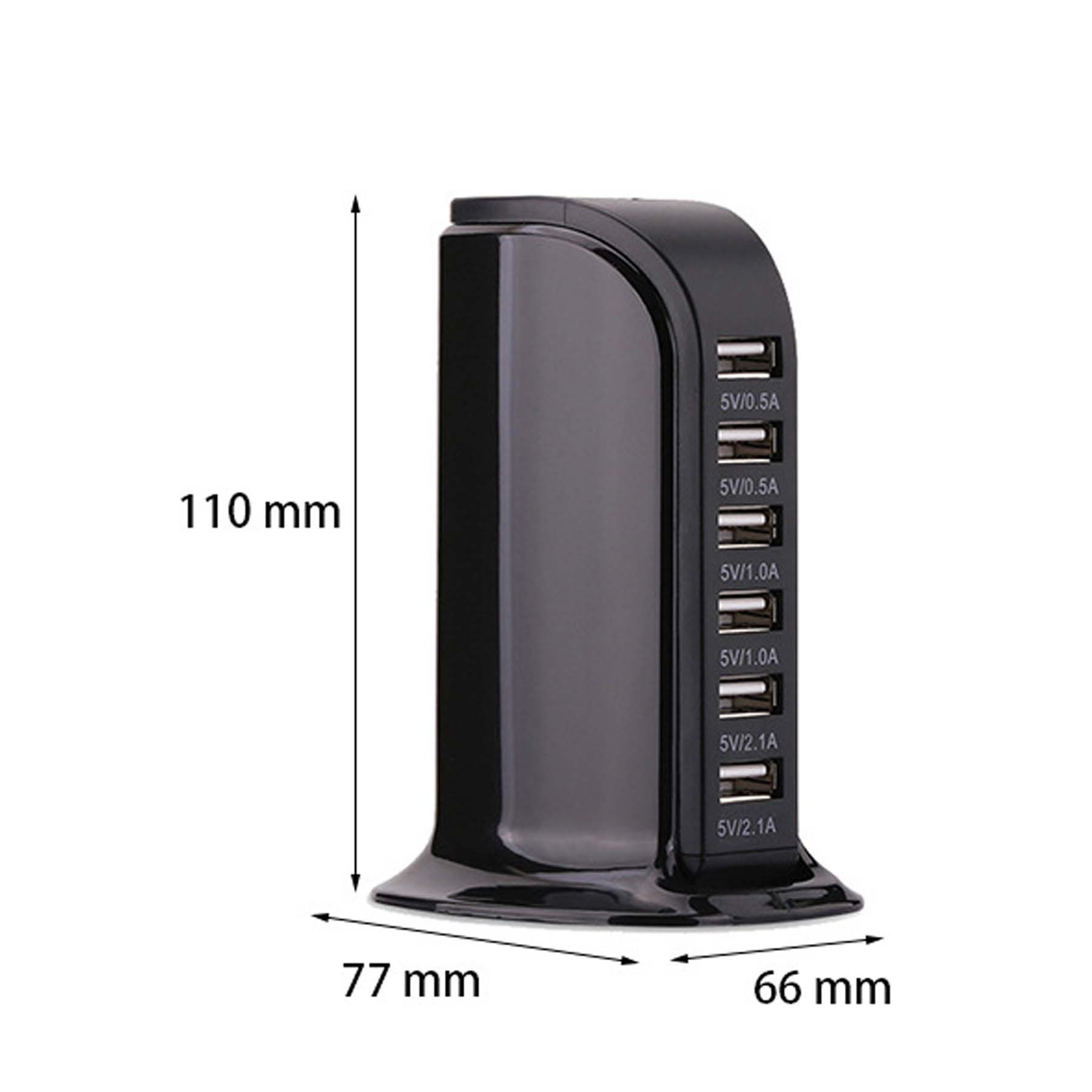 6 USB Port AC Adapter Charger 2