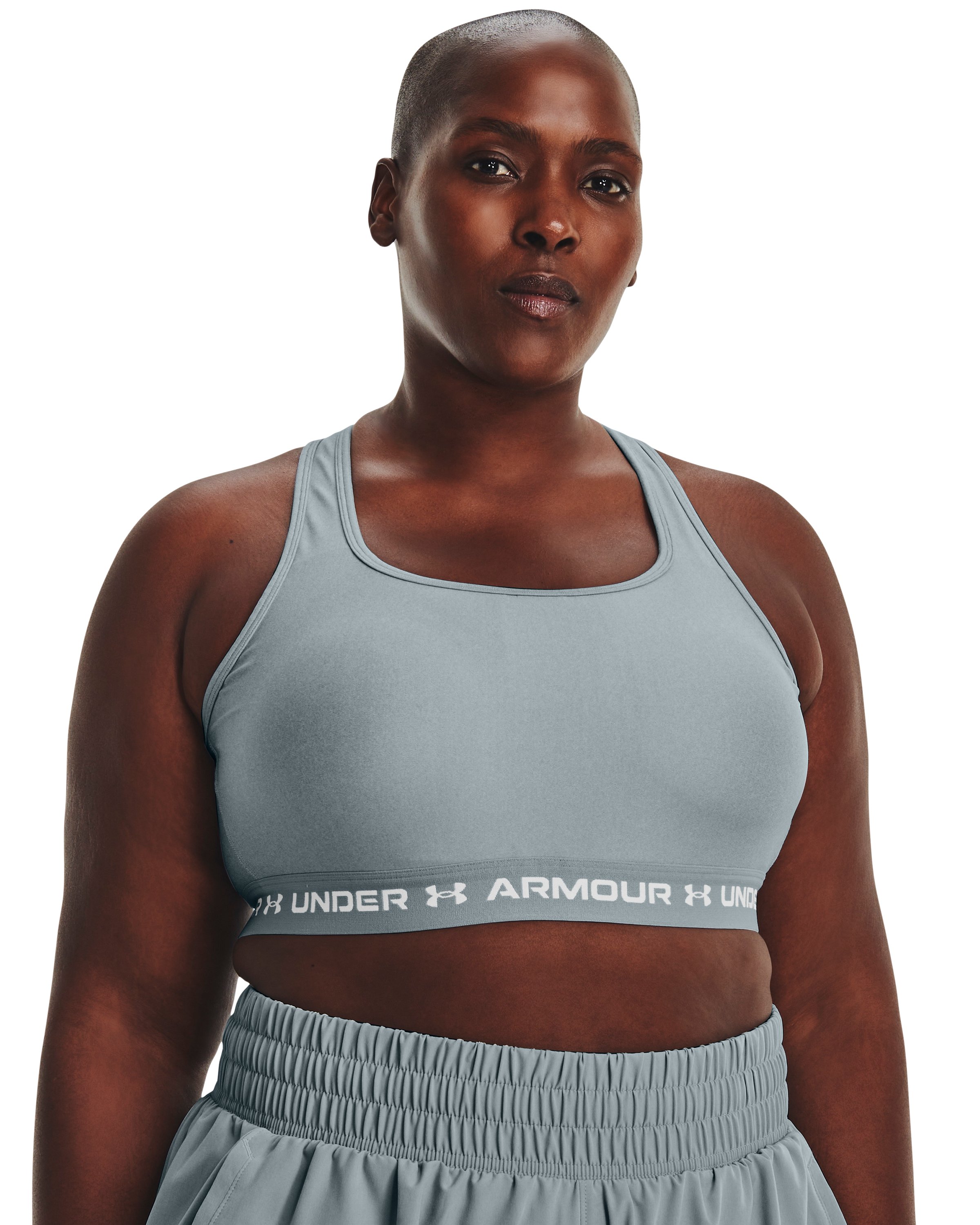 Armour Mid Crossback Heather Women's Sports Bra 3