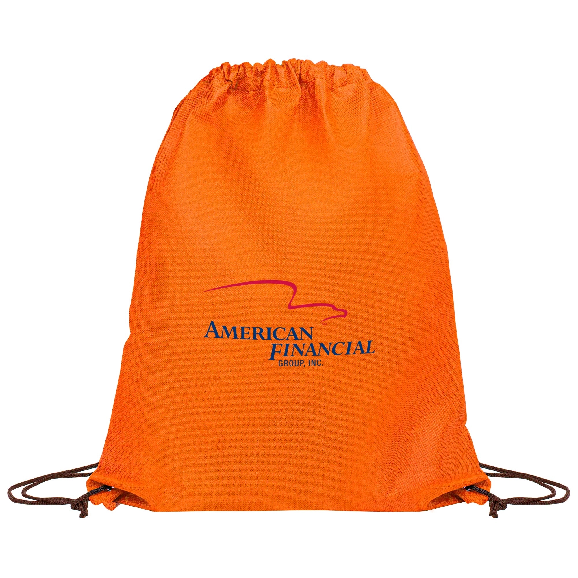 14.5 x 17.5 Eco-Friendly 80GSM Non-Woven Drawstring Backpack 11