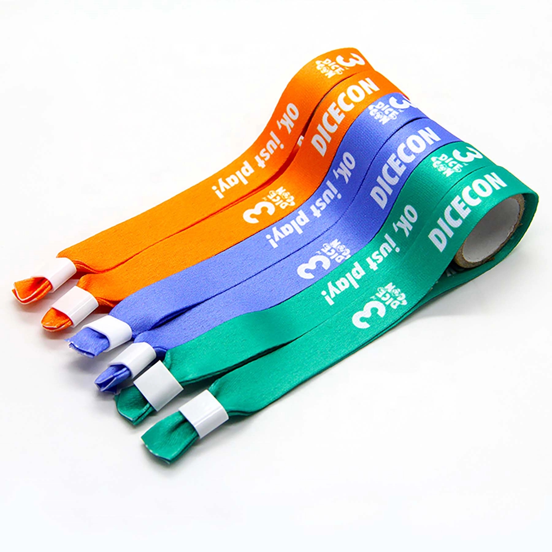 Custom Bracelet Adjustable Polyester Wristband 4