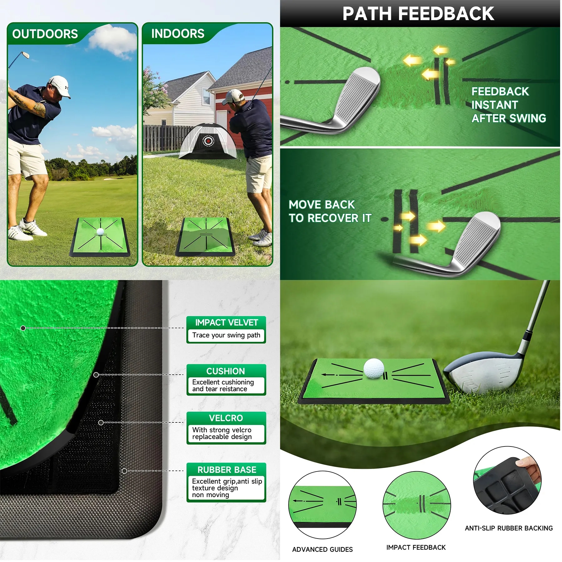 Golf Training Mat 3