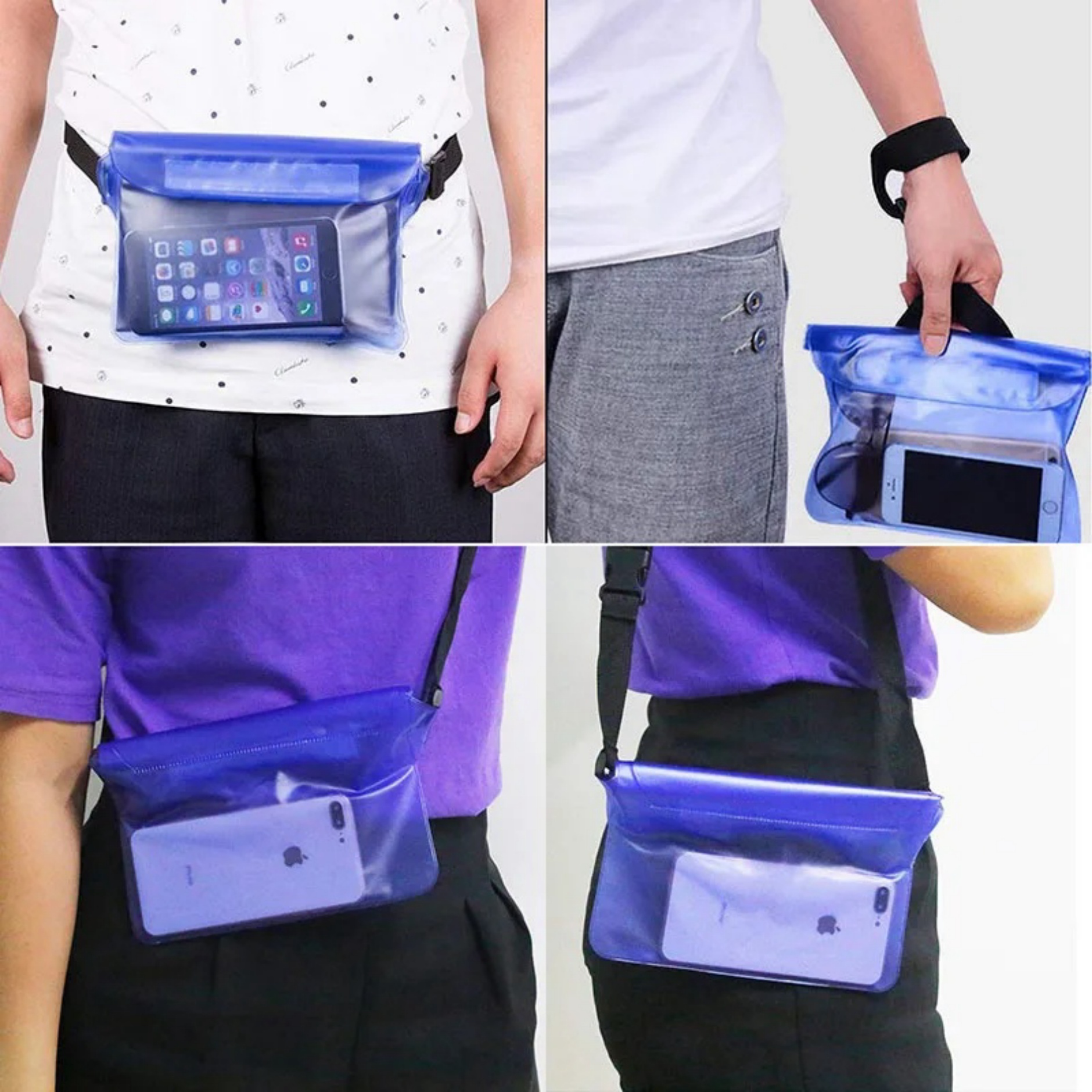 Waterproof Fanny Pack with Adjustable Waist Strap 2