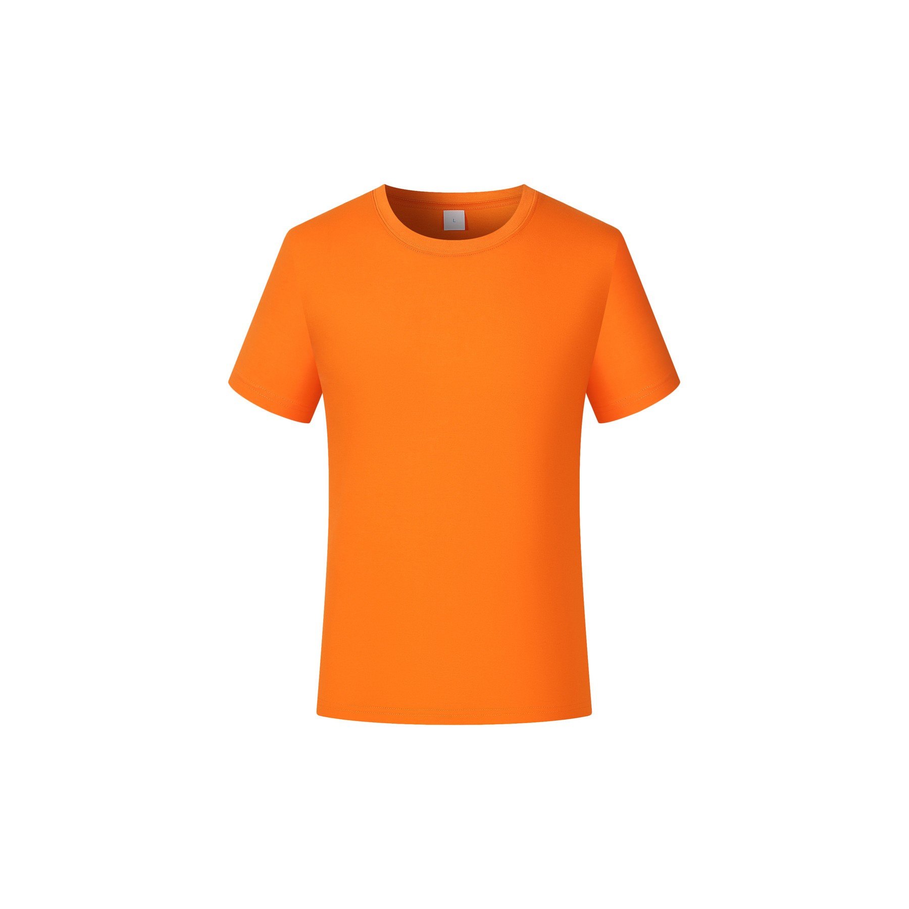 Classic Basic Solid Crew Neck Soft Cotton T-Shirt 10