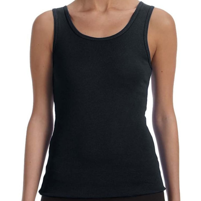 Bella Ladies Stretch Rib Tank 3